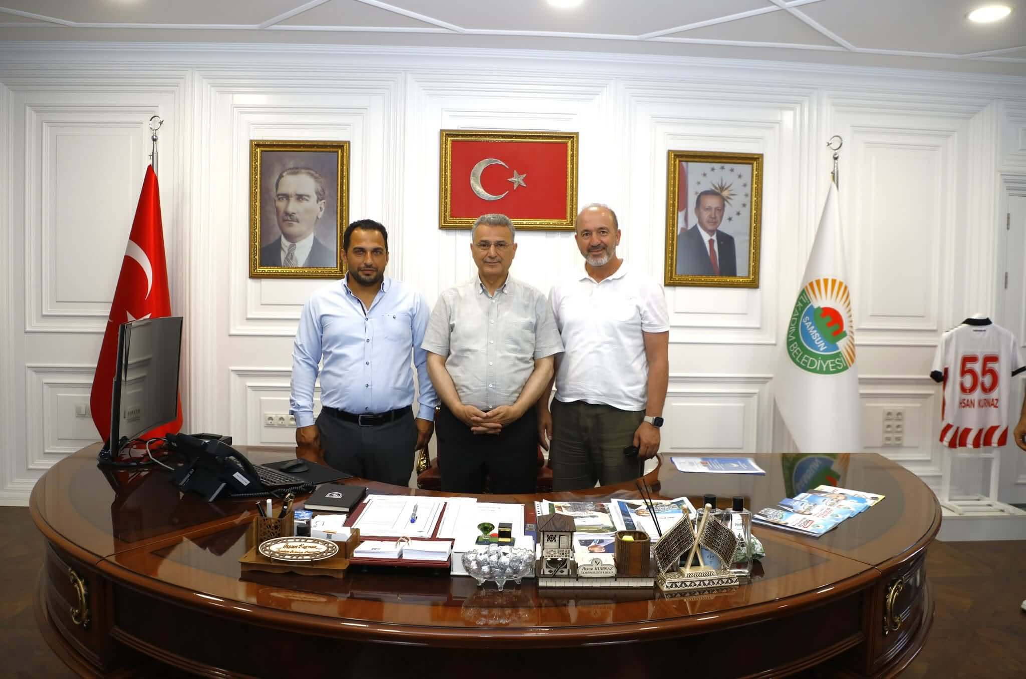 İlkadım Belediye Başkanı Ziyareti