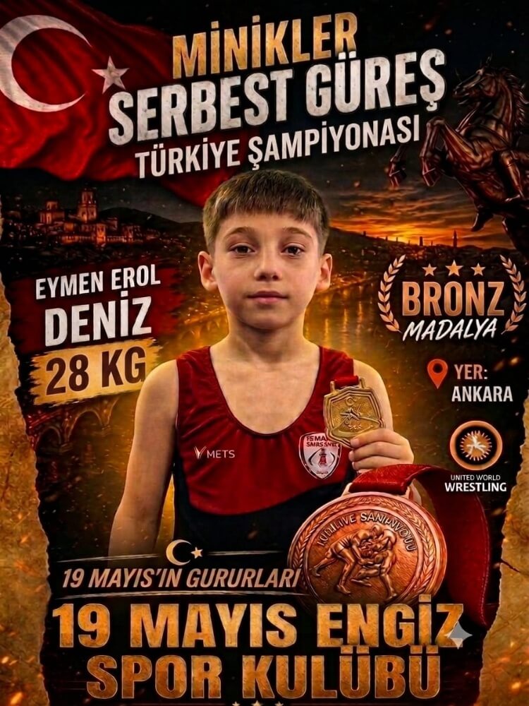 Eymen Erol Deniz Bronz Madalya