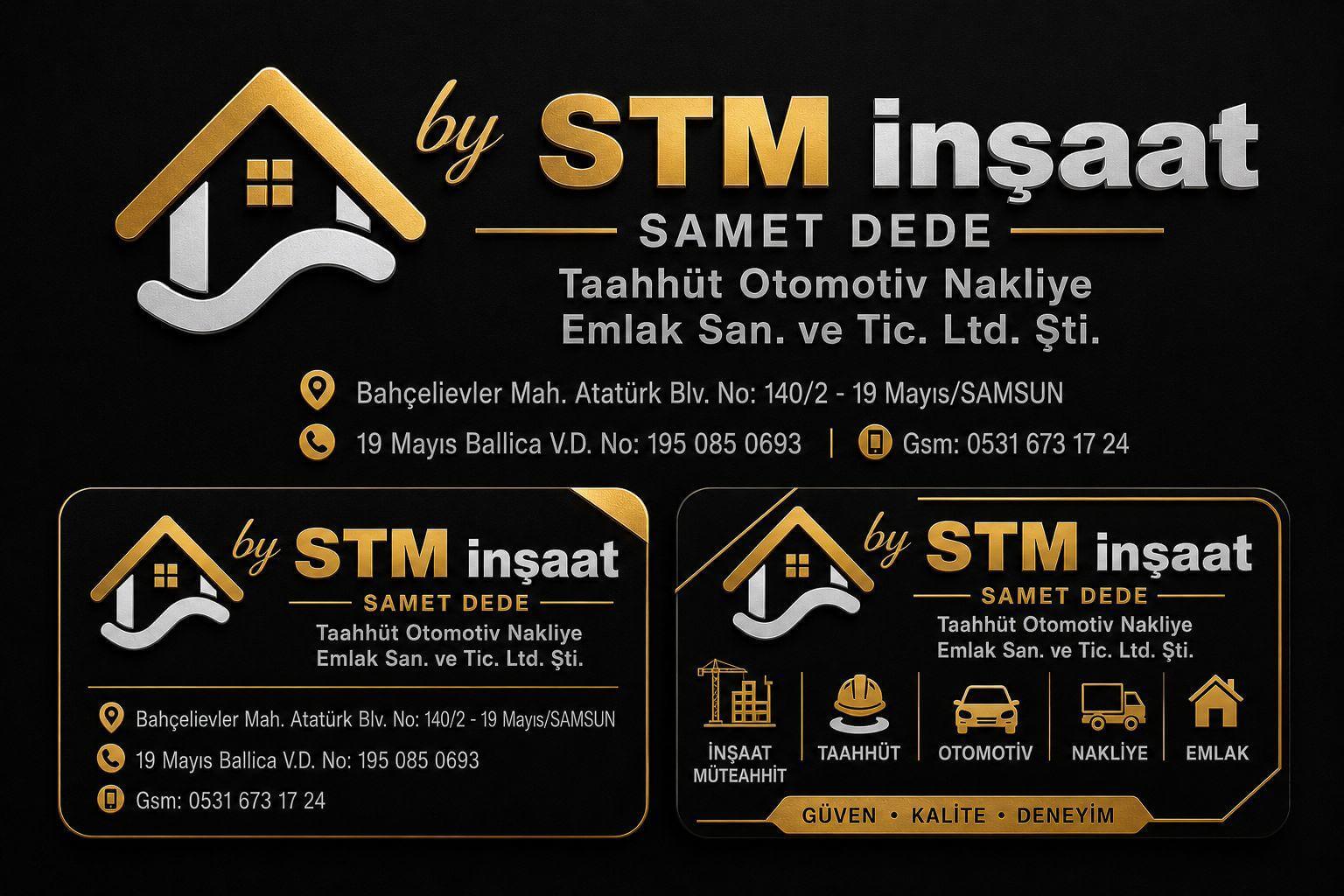 STM İnşaat Logo